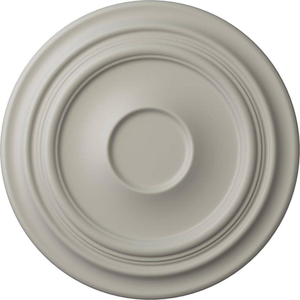 Pot of Cream Round Traditional Ceiling Medallion