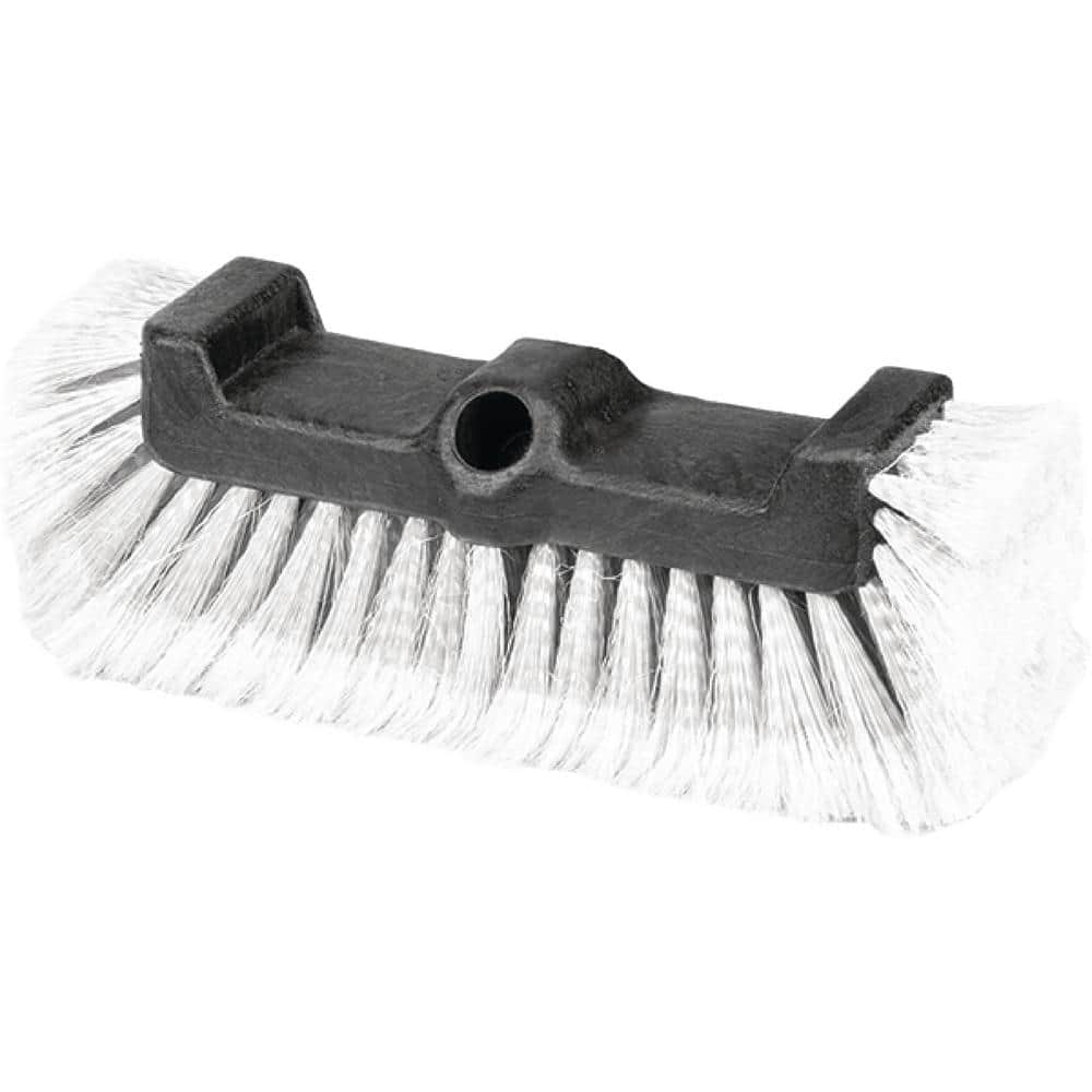 3-Sided Bristle Brush, Stiff, White