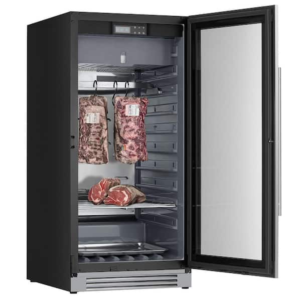 Steakager Pro 40 Starter Pack Steak Dry-Aging Refrigerator, Sleek Refrigerator To Make Dry-Aged Steaks At Home - 40 Lbs