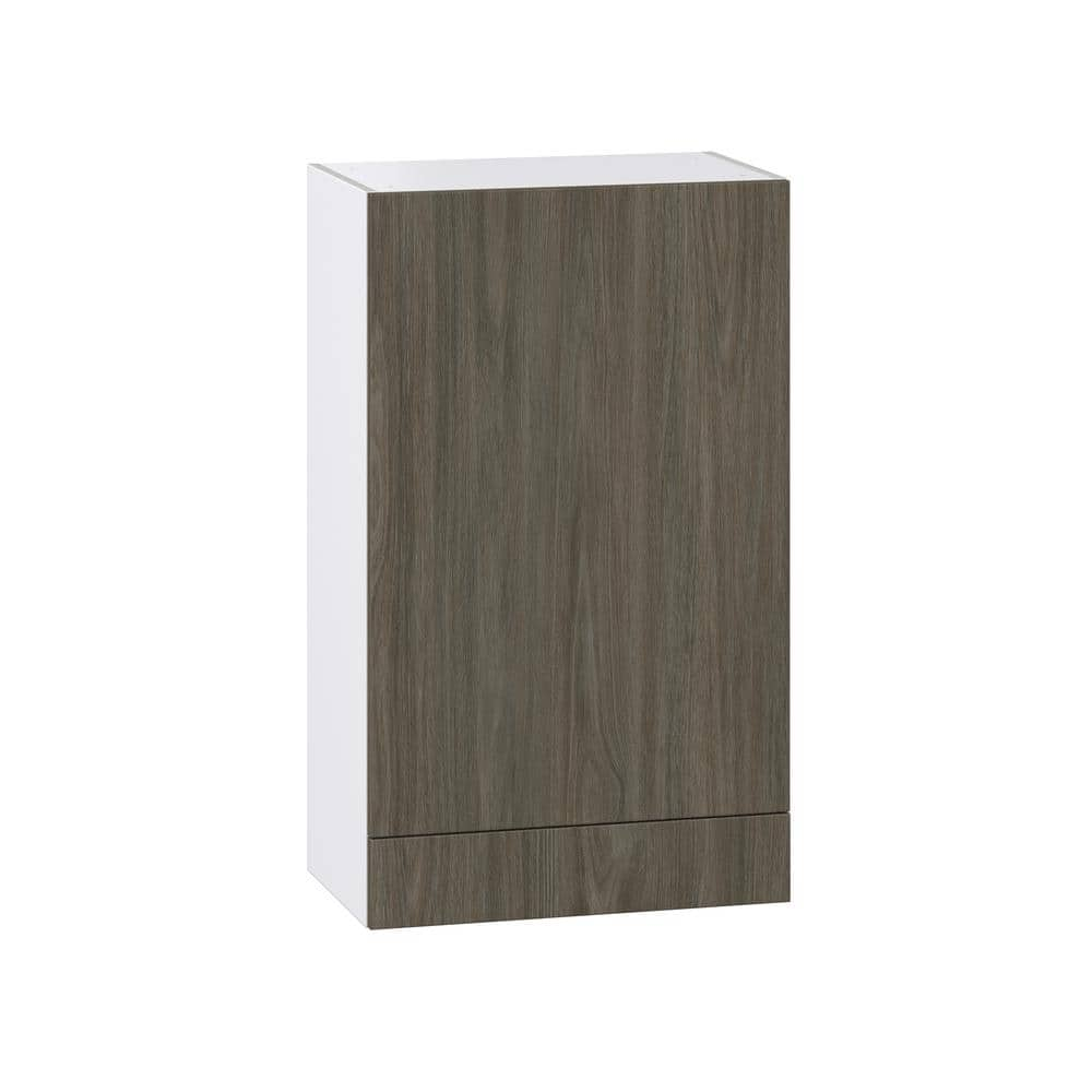 J COLLECTION Medora Textured 24 in. W x 40 in. H x 14 in. D Slab Walnut ...