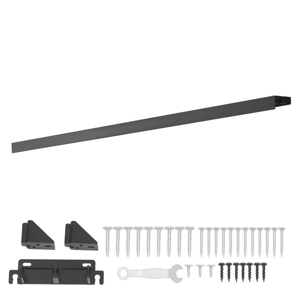 Bypass Sliding Door Hardware Kit, 6 ft. Aluminum Dual-Track, Smooth Quiet Sliding, Easy Install, 1 to 1-3/4 in. Thick price history on PriceWatchPro