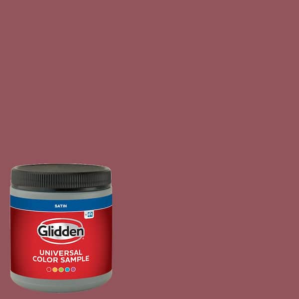 Glidden 8 oz. PPG1052-6 Mesa Red Satin Interior Paint Sample