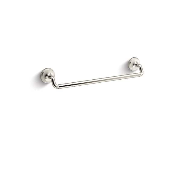 KOHLER Paces 18 in. Wall Mounted Towel Bar in Vibrant Polished Nickel