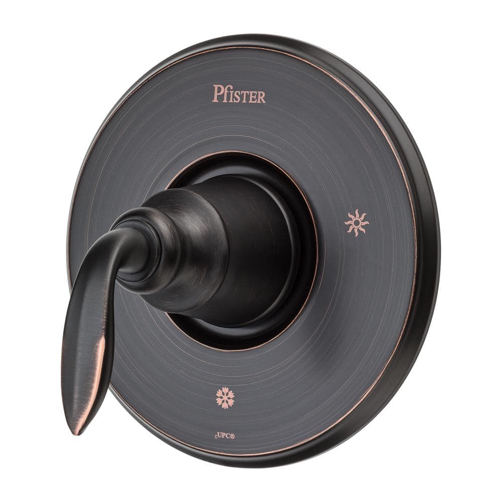 Tuscan Bronze Wall-Mounted Single Handle Shower Valve