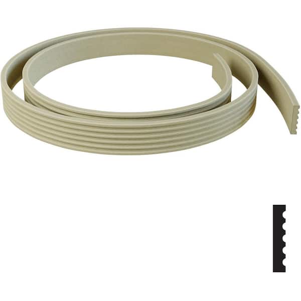 Ekena Millwork 5/8 in. x 144 in. x 3 3/8 in. Resin Casing Flexible Moulding