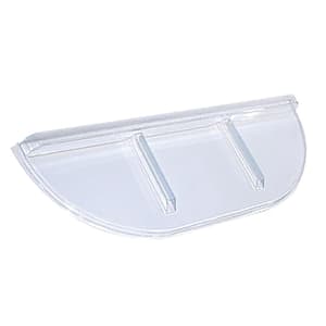 39 in. W x 13 in. D x 2-1/2 in. H Economy Straight Flat Window Well Cover