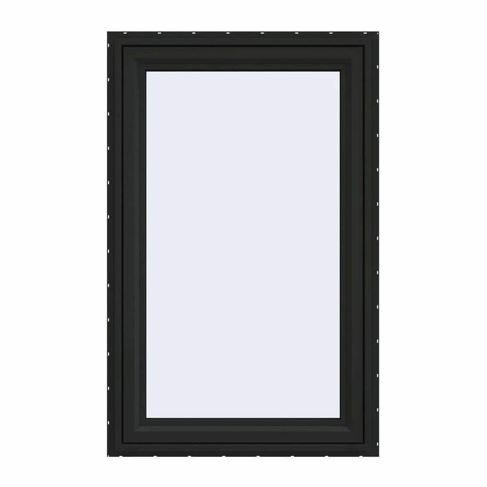 JELDWEN 24 in. x 36 in. V4500 Series Bronze FiniShield Vinyl Left