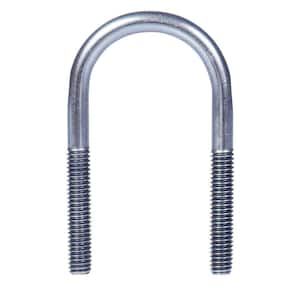 3 in. Light-Duty Electro Galvanized Steel U-Bolt Pipe Clamp