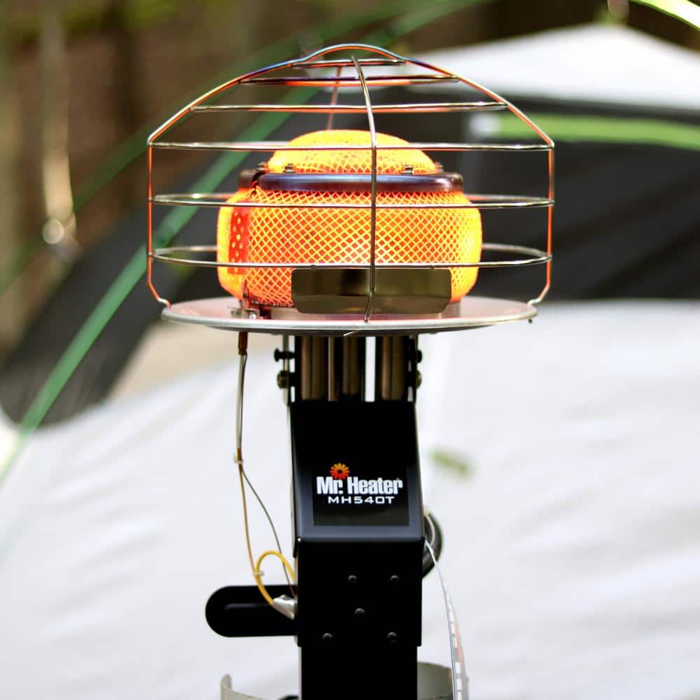 Black Propane Convection Tank Top Outdoor Heater
