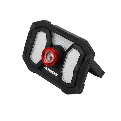 Defiant 1000 Lumens LED Compact Rechargeable Spotlight with USB Cable 90714  - The Home Depot