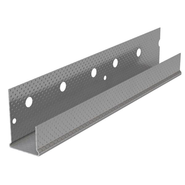ClarkDietrich 1/2 in. x 8 ft. Galvanized Metal Drywall U-Trim
