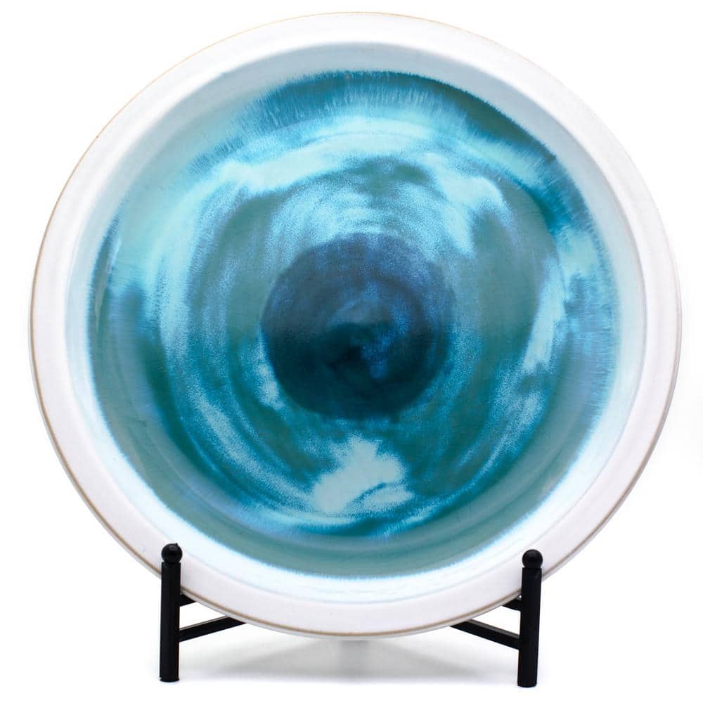 Grotto Multi-Color Decorative Platter product image for price tracking