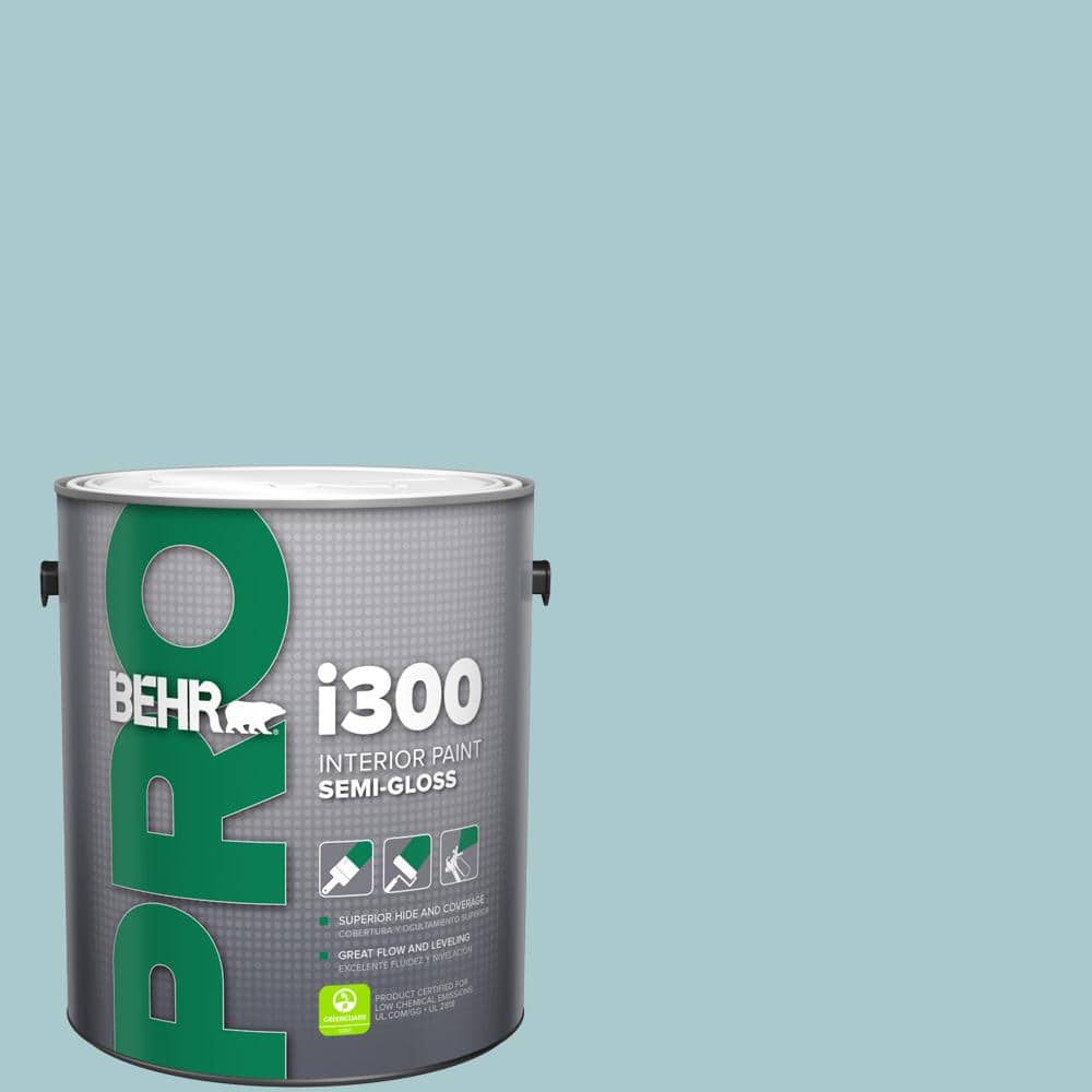 1 gal. #PMD-95 Coastal Surf Semi-Gloss Interior Paint price history on PriceWatchPro