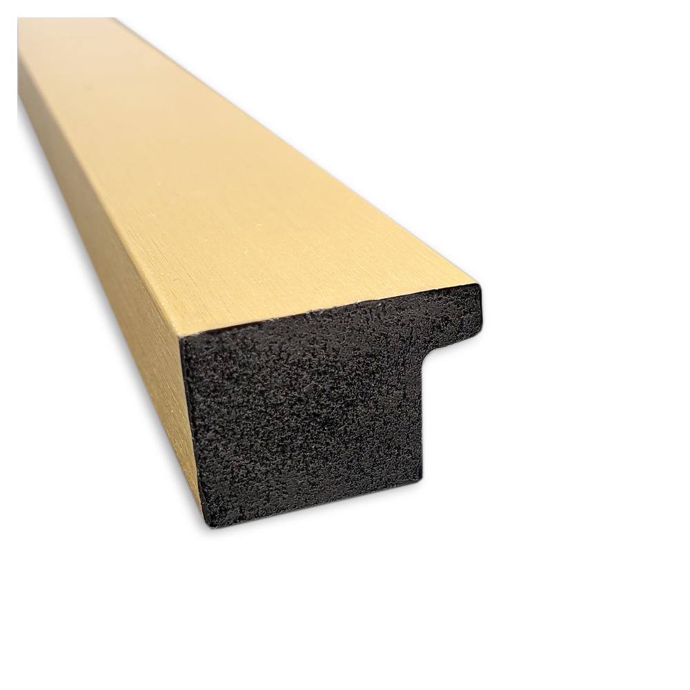 Grace Brushed Gold Narrow Polystyrene Wall Picture Frame 18x22