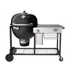 Summit Kamado S6 Charcoal Grill Center Grill in Black