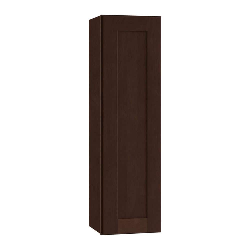 Newport 12 in. W x 12 in. D x 42 in. H Assembled Plywood Wall Kitchen Cabinet in Manganite with Soft Close price history on PriceWatchPro