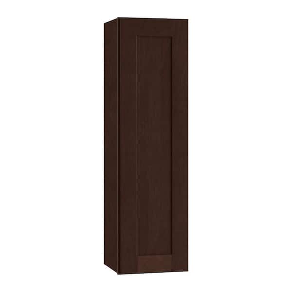 Home Decorators Collection Newport 21 in. W x 12 in. D x 42 in. H Assembled Plywood Wall Kitchen Cabinet in Manganite with Soft Close