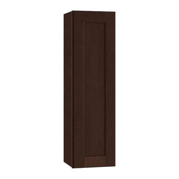 Home Decorators Collection Newport 15 in. W x 12 in. D x 42 in. H Assembled Plywood Wall Kitchen Cabinet in Manganite with Soft Close