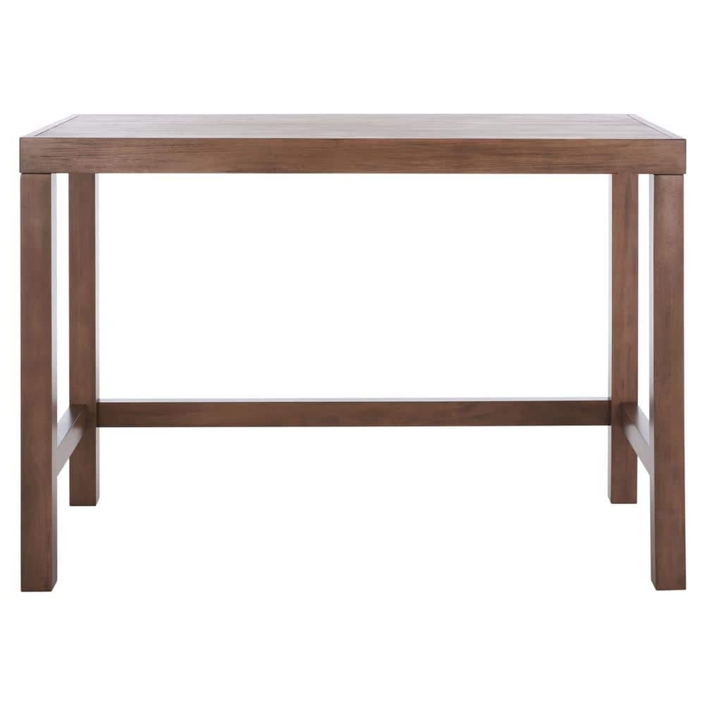 SAFAVIEH Graylyn 42 in. Brown Wood Writing Desk