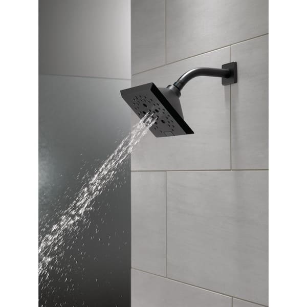 Delta 5-Spray Settings Wall Mount Handheld Shower Head 1.75 GPM in Matte  Black 75511BL - The Home Depot