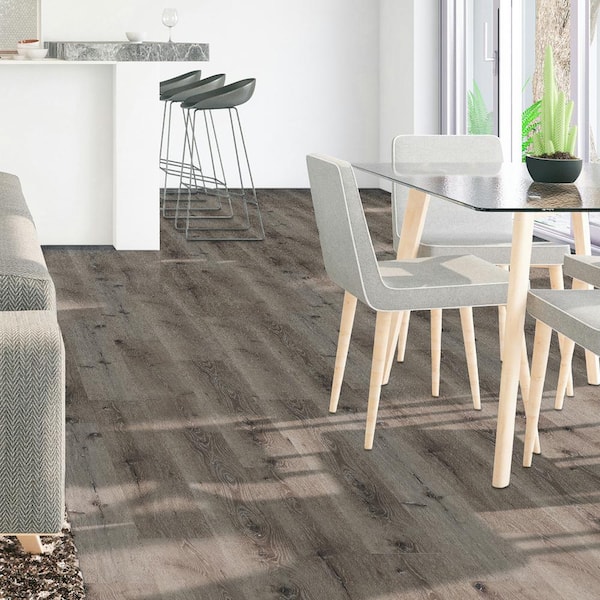 Home Decorators Collection Palenque Park 12 MIL x 7.1 in. W x 48 in. L  Click Lock Waterproof Luxury Vinyl Plank Flooring (23.8 sq.ft./case)  VTRPALPAR7X48 - The Home Depot