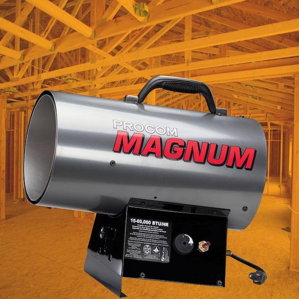ProCom Magnum Forced Air Propane Heater - 60,000 BTU PCFA60V - The Home  Depot