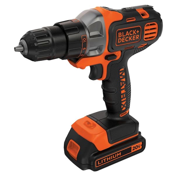 Photo 1 of 20-Volt MAX Lithium-Ion Cordless Matrix Drill/Driver with Battery 1.5Ah and Charger (UNABLE TO TEST)