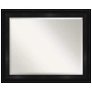 Grand Black 33.75 in. H x 27.75 in. W Framed Wall Mirror