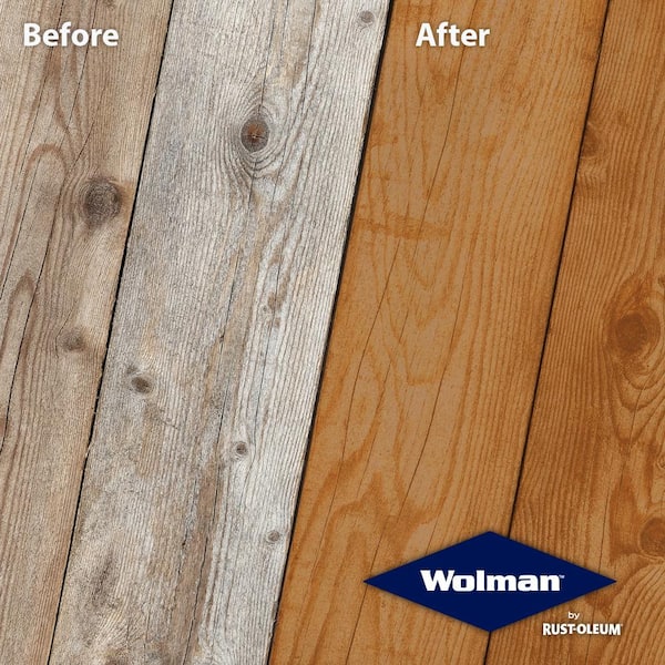 1 gal. F&P Natural Exterior Wood Stain Finish and Preservative (4-Pack)