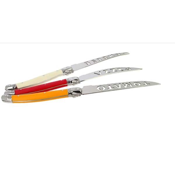 Laguiole French Stainless Steel Cheese Knives Set of-6 - La Maisonnette