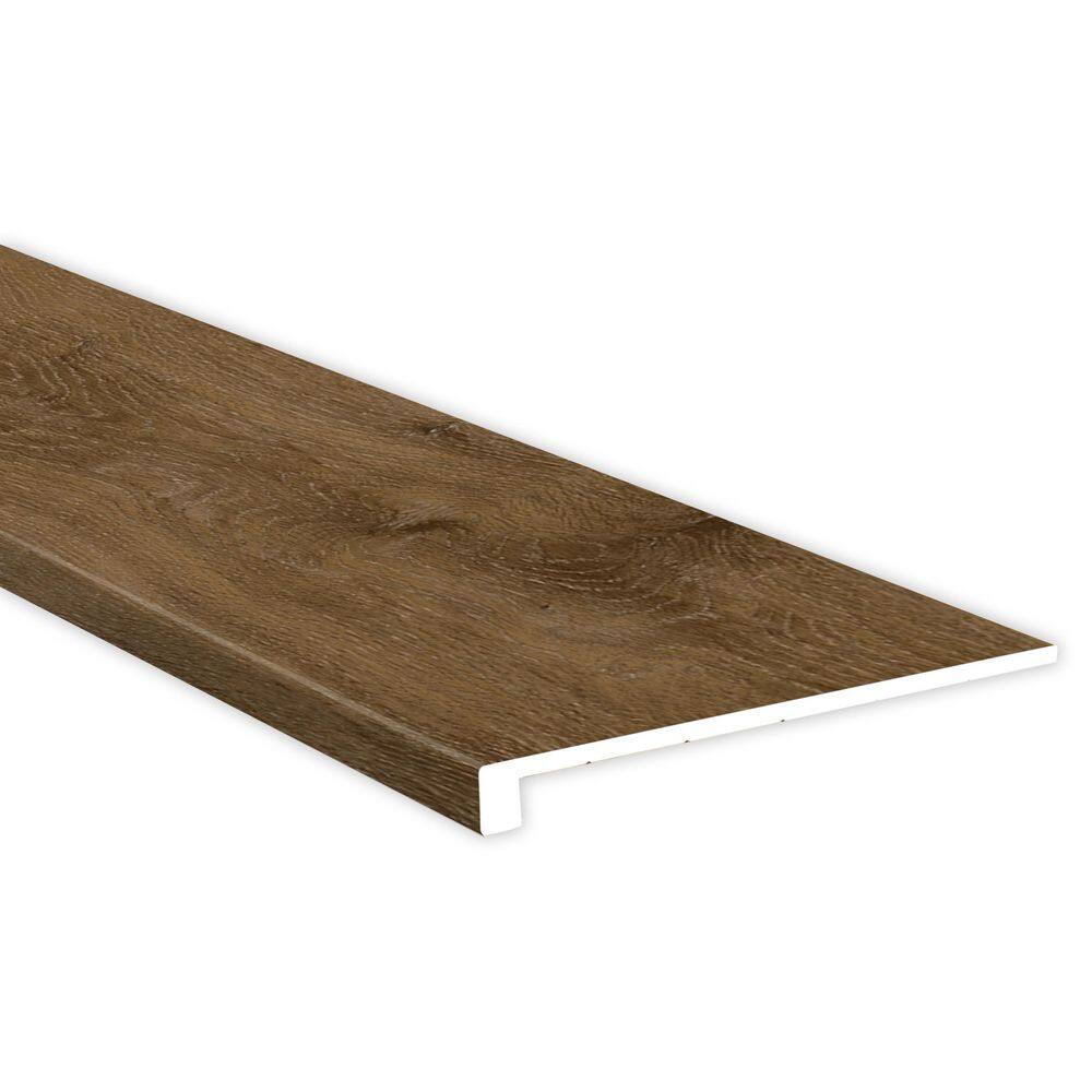 Highlands 5/4 in. T x 12 in. W x 47.25 in. L Luxury Vinyl Stair Tread Molding (2-pieces/case) price history on PriceWatchPro