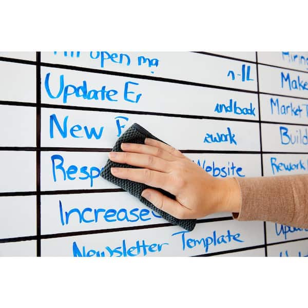 Best whiteboard ever? Review of Post-it Flex Write Whiteboard, DIY Office  Projects