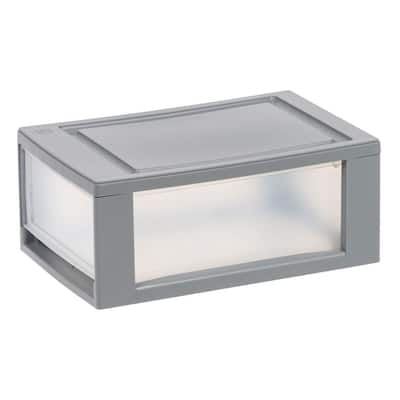 Sterilite ClearView 3-Drawer Wide Organizer - Clear/White, 14.6 x 14.5 x  10.6 in - Pick 'n Save