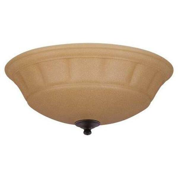 Illumine Zephyr 3-Light Golden Espresso Ceiling Fan Light Kit