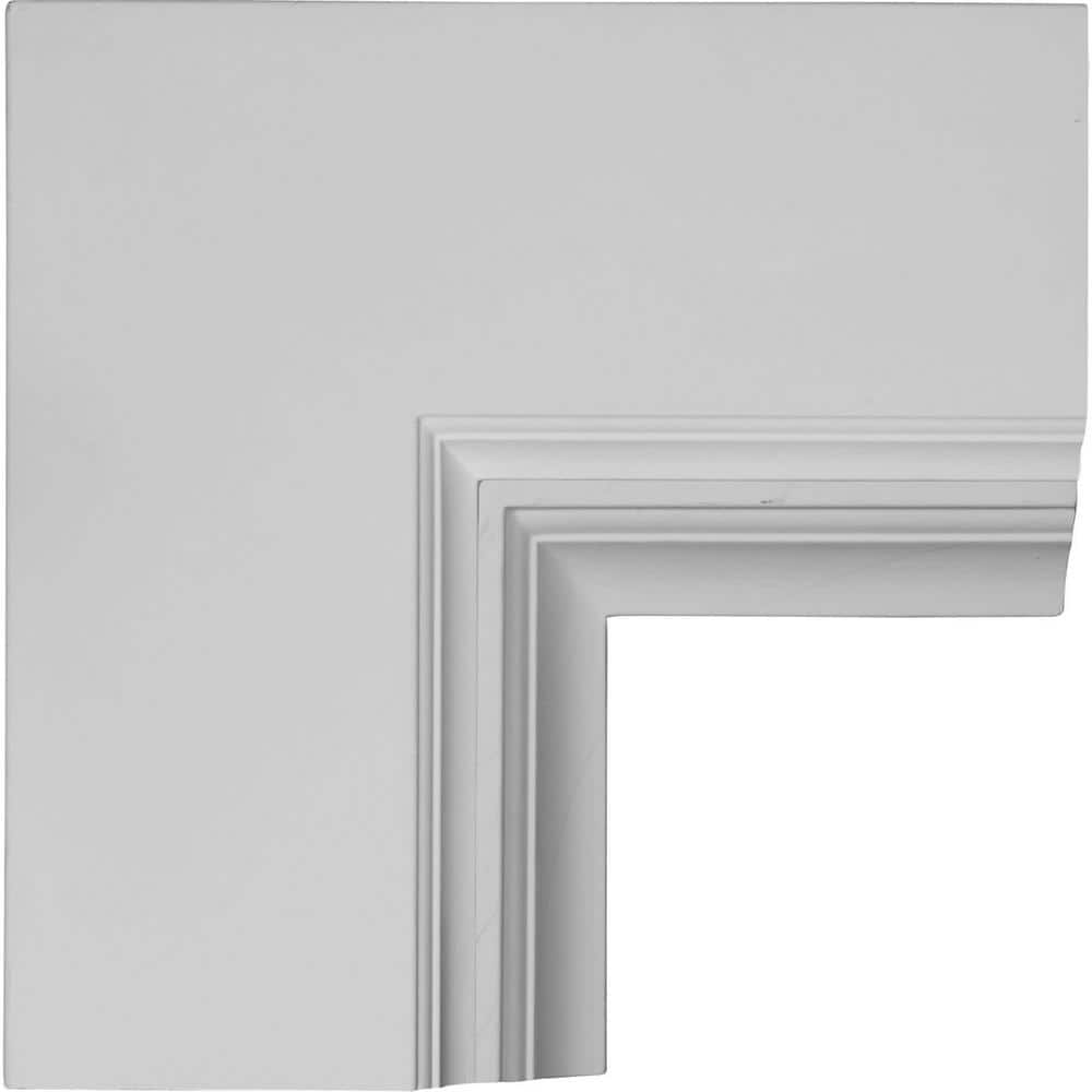 Ekena Millwork 14 in. Perimeter Inside Corner for 8 in. Deluxe Coffered ...