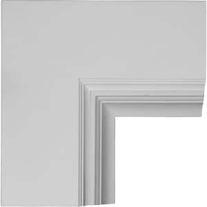 14 in. Perimeter Inside Corner for 8 in. Deluxe Coffered Ceiling System