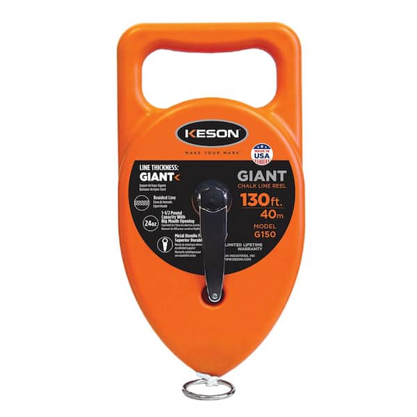 Keson 130 ft. Giant Chalk Line Reel