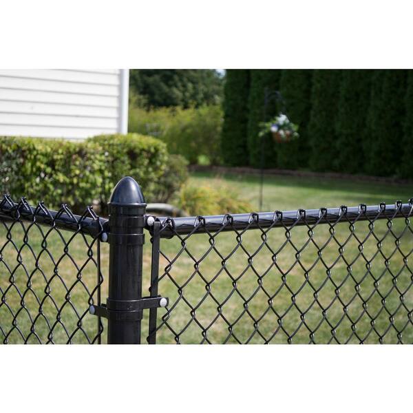 Everbilt 2 3 8 In X 2 3 8 In X 6 Ft 16 Gauge Black Metal Chain Link Fence Post 328992bkeb The Home Depot Everbilt 2 3 8 In X 2 3 8 In X 6 Ft 16 Gauge Black Metal Chain Link Fence Post 328992bkeb The Home Depot