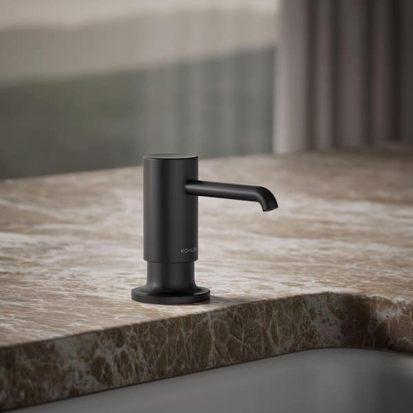 Purist Soap/Lotion Dispenser in Matte Black