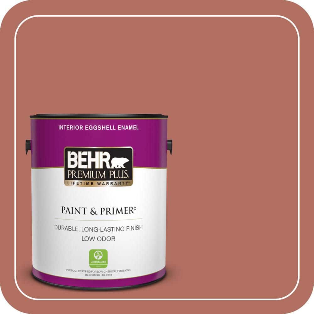 1 gal. #PPU2-12 Terra Cotta Urn Eggshell Enamel Low Odor Interior Paint & Primer price history on PriceWatchPro