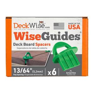 thumbnail image 2 of DeckWise WiseGuides Assorted Deck Board Spacer Guides For Hardwood... 2 of 14