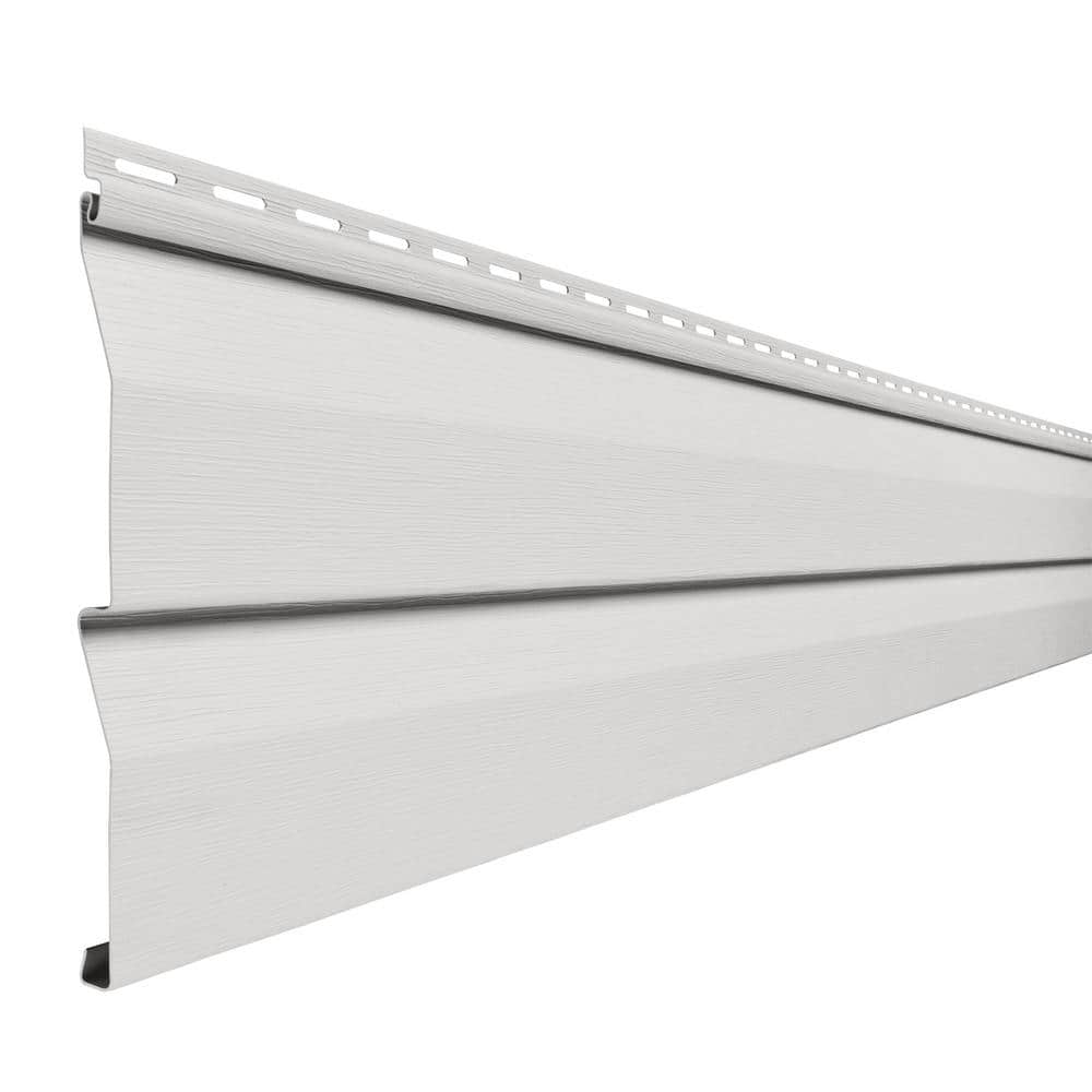 Double 4.5 in. x 145 in. Stone Dutch Lap Vinyl Siding PCD45NSH The