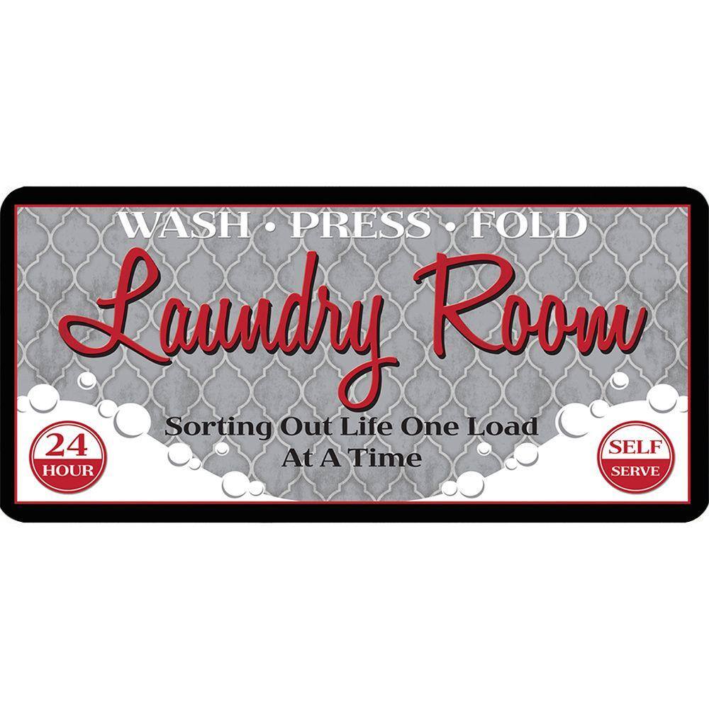 TrafficMaster 20 in. x 42 in. Laundry Room Foam Mat 60122074720x42 The Home Depot