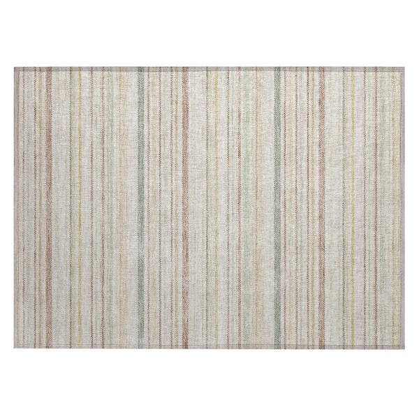 Chantille Machine Washable Indoor/Outdoor Abstract ACN3106 Cream 2 ft. x 3 ft. Accent Rug