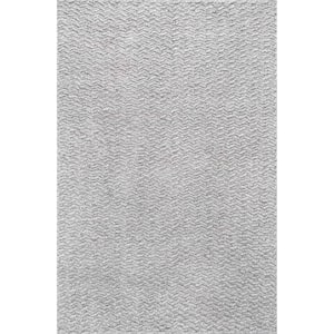 JONATHAN Y Natural 5 ft. x 8 ft. Estera Hand Woven Boucle Chunky Jute Area  Rug NFR102A-5 - The Home Depot