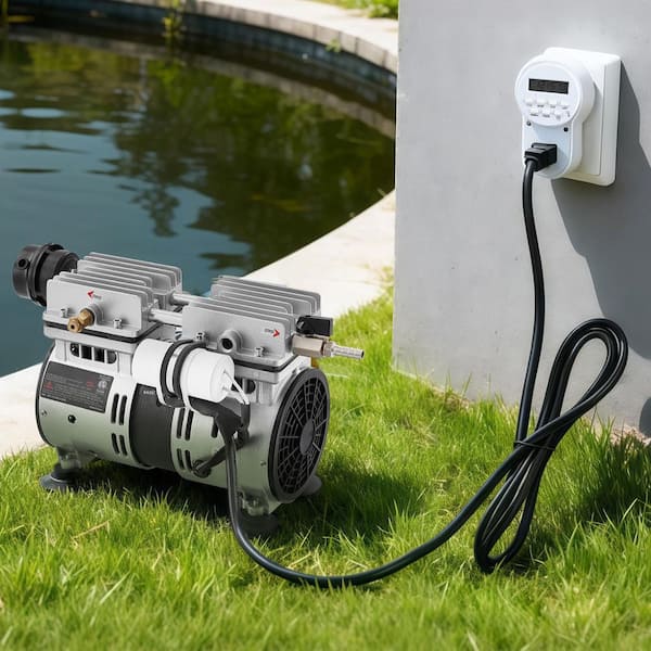 VEVOR Pond Aerator, 5. 2CFM 3/4 HP Air Compressor, 550W Powerful