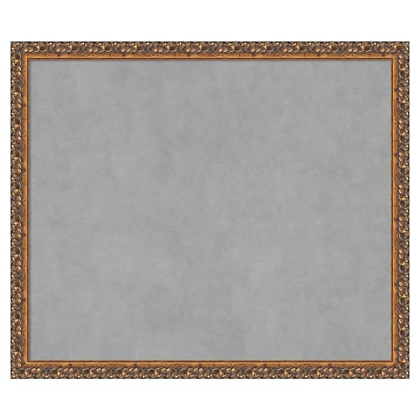 Amanti Art Antique Bronze 26 in. x 22 in. Framed Magnetic Board