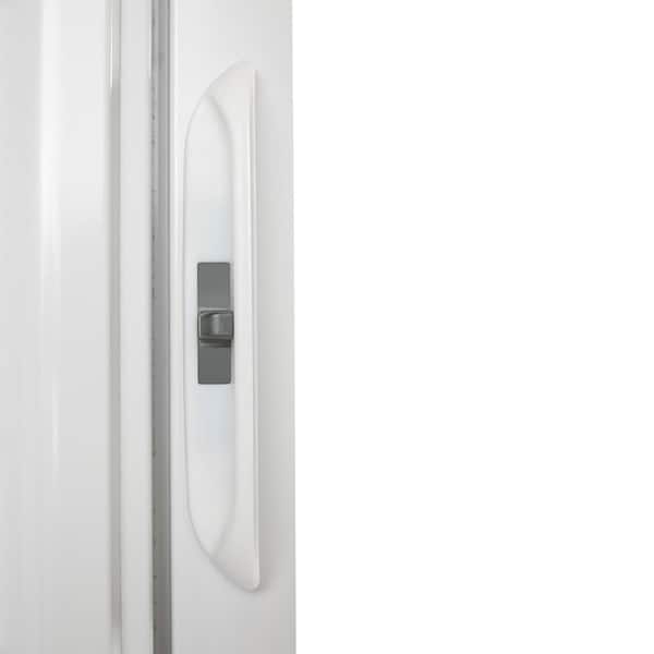 Andersen - 36 in. x 80 in. LuminAire Black for Single Entry Door 32 in.-36 in. Universal Handed Aluminum Retractable Screen Door