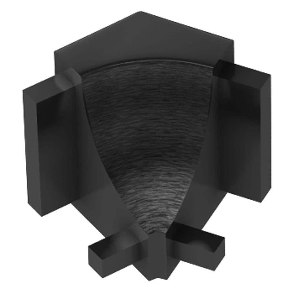 Dilex-AHK Brushed Graphite Anodized Aluminum 1/2 in. x 1 in. Metal 135 Degree Inside Corner price history on PriceWatchPro