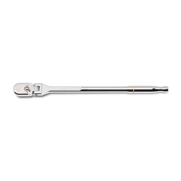 GEARWRENCH 3/8 in. 120XP Drive Full Polish Chrome Flex Head Teardrop Ratchet